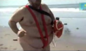 Borat Does Baywatch
